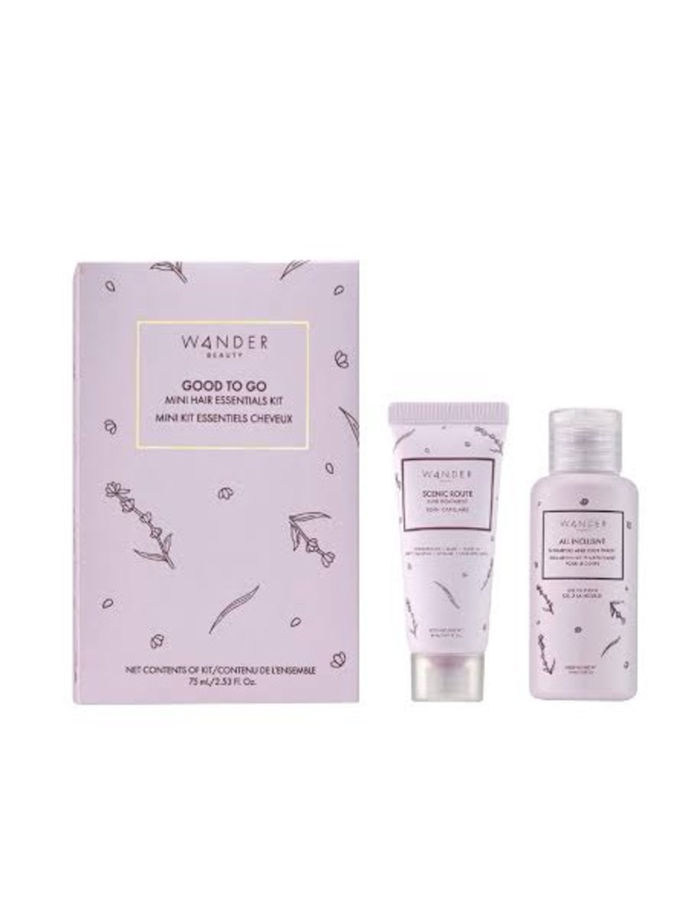 Wander Beauty Good to Go Mini Hair Essentials Kit